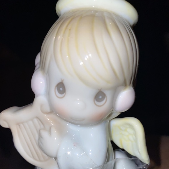 1995 Girl Angel On Cloud Salt & Pepper Shakers Precious Moments - Picture 7 of 10